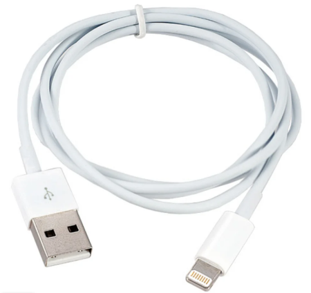 Кабель 8 PIN (Lightning phone 6-8) USB (1м) белый I4602 PERFEO (100)