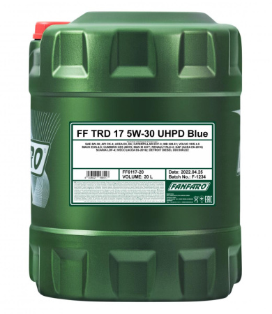 Fanfaro 6117 TRD-17 UHPD SAE 5W30 20 л (1)