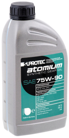 Suprotec Atomium Gear Oil 75W-90 1л (12)