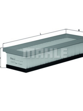 KNECHT/MAHLE LX 1827 Фильтр воздушный (C2859)