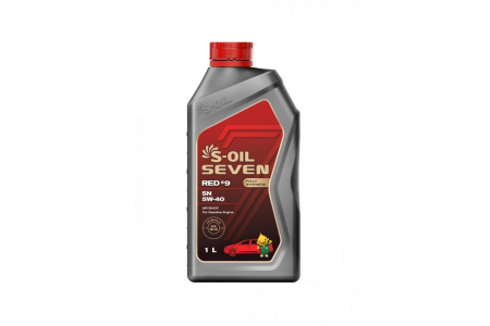 S-OIL 7 RED#9 SN 5w-40 1л.синтетика (12)