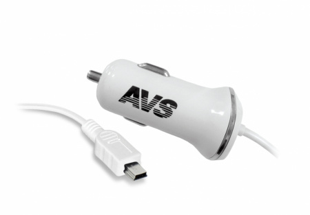 Устройство зарядное автомобильное USB AVS c mini USB CMN-213 (1.2A) A78030S (20)