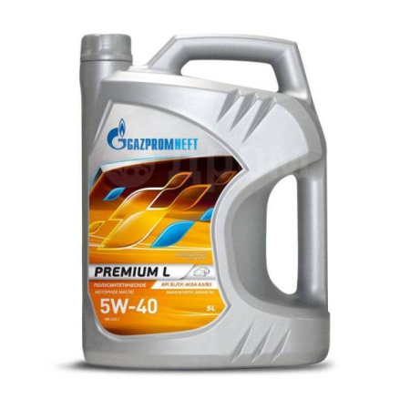 Gazpromneft Premium L 5w40 5л п/с (3)