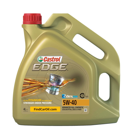 CASTROL Edge Titanium FST 5w40 4л (С3 Dexos2)