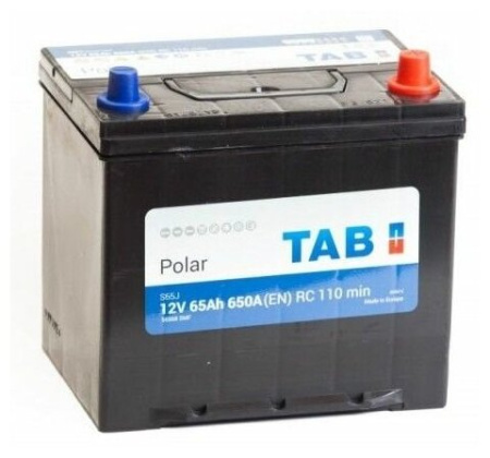 Аккум-р TAB Polar JIS S65 о.п 230*173*200/220 (ток 650)
