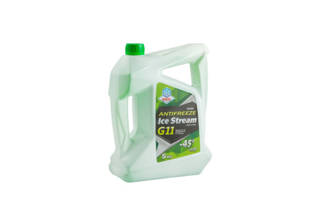 Антифриз ICE STREAM G11 зеленый канистра 5 кг (3/180)